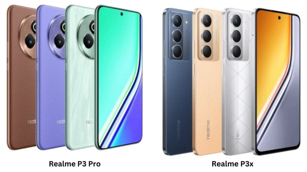 Realme P3 Pro and realme P3x
